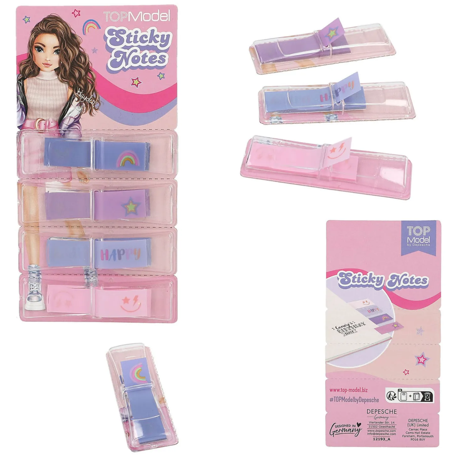 TOPModel Sticky Notes