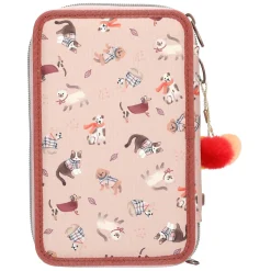 TOPModel 3-vaks Etui Fur Ever Friends