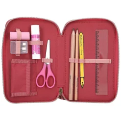 TOPModel 3-Vaks Gevulde Etui Leoheart