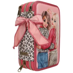 TOPModel 3-Vaks Gevulde Etui Leoheart