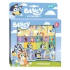 Totum Bluey Stickerset met Speelachtergrond