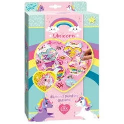 Totum Eenhoorn - Versier je eigen Vlaggenlijn met Diamantjes