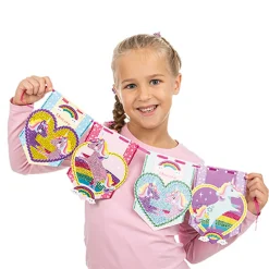 Totum Eenhoorn - Versier je eigen Vlaggenlijn met Diamantjes