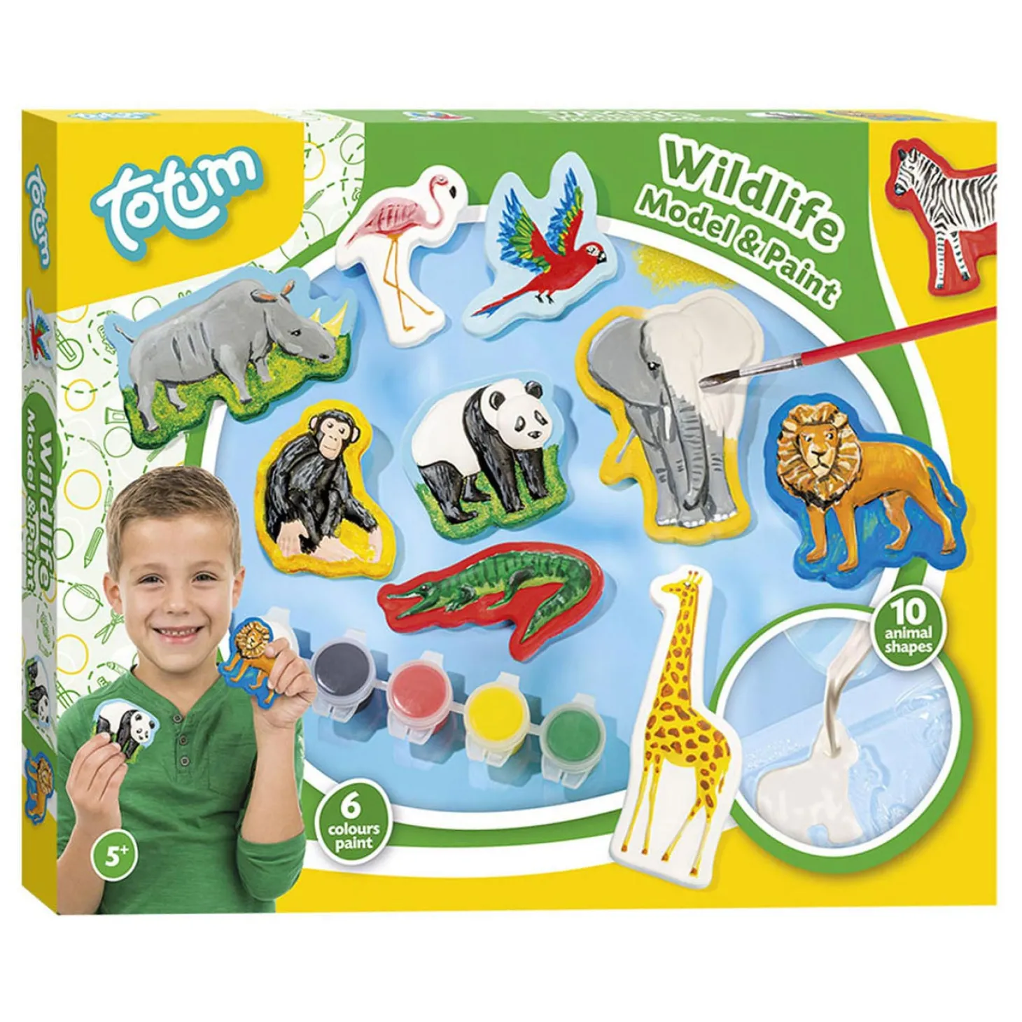 Totum Gips Gieten en Schilderen Wildlife