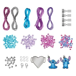 Totum 3in1 Stitch Diamond Painting, Armbanden maken en Gips Gieten Knutselset