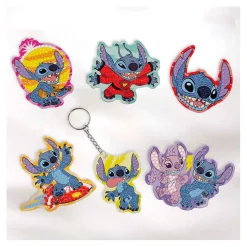 Totum 3in1 Stitch Diamond Painting, Armbanden maken en Gips Gieten Knutselset