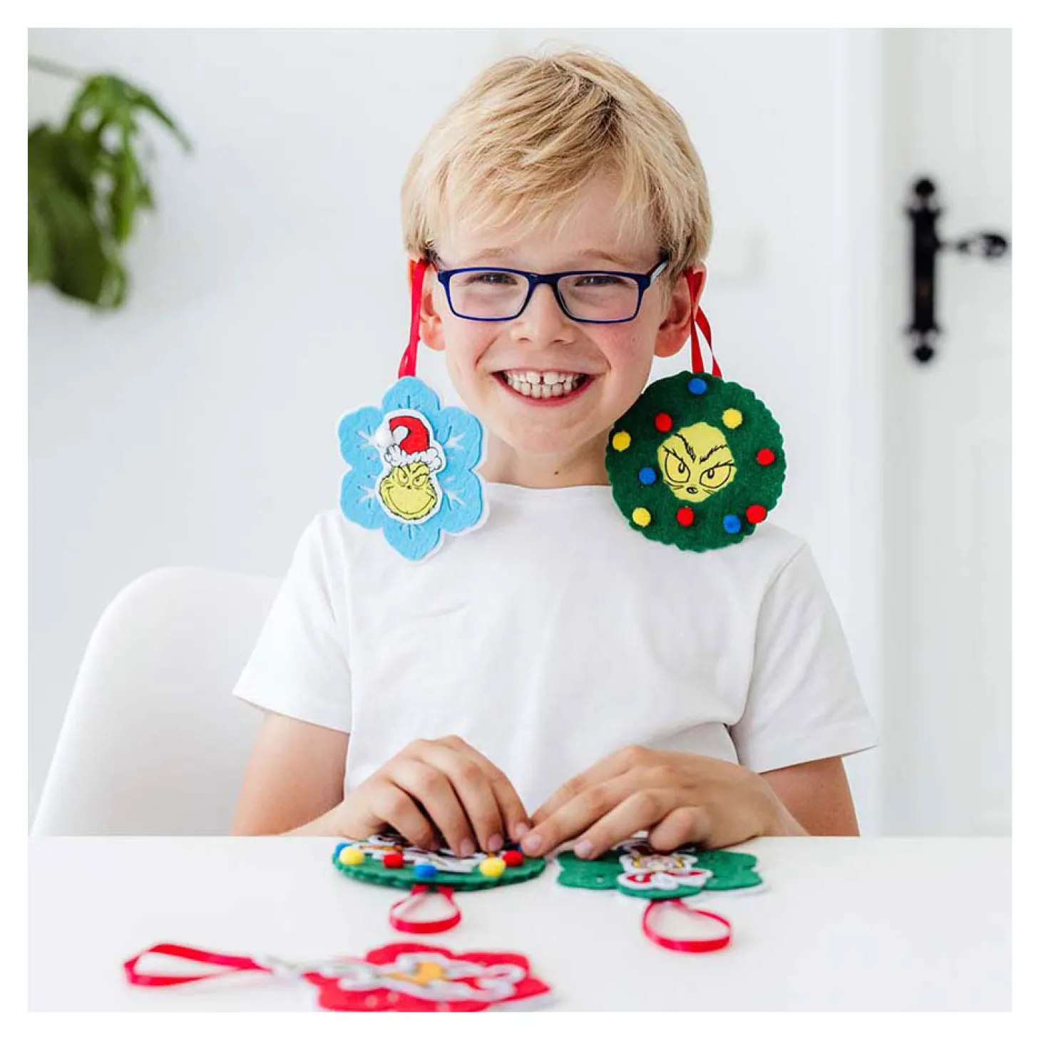 Totum Ornamenten Vilt Grinch