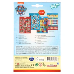 Totum PAW Patrol Stickervel, 4st.