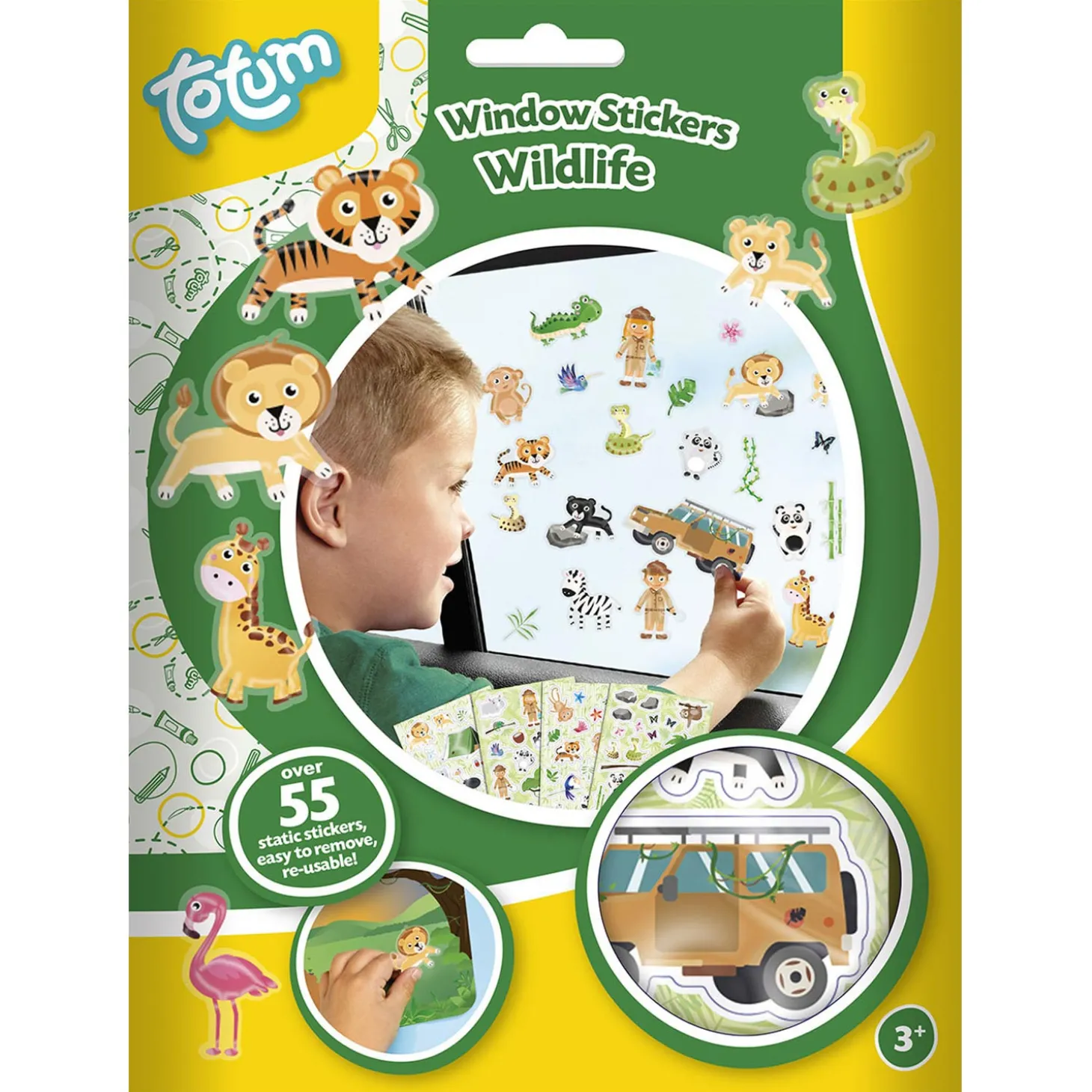 Totum Raamstickers Wildlife