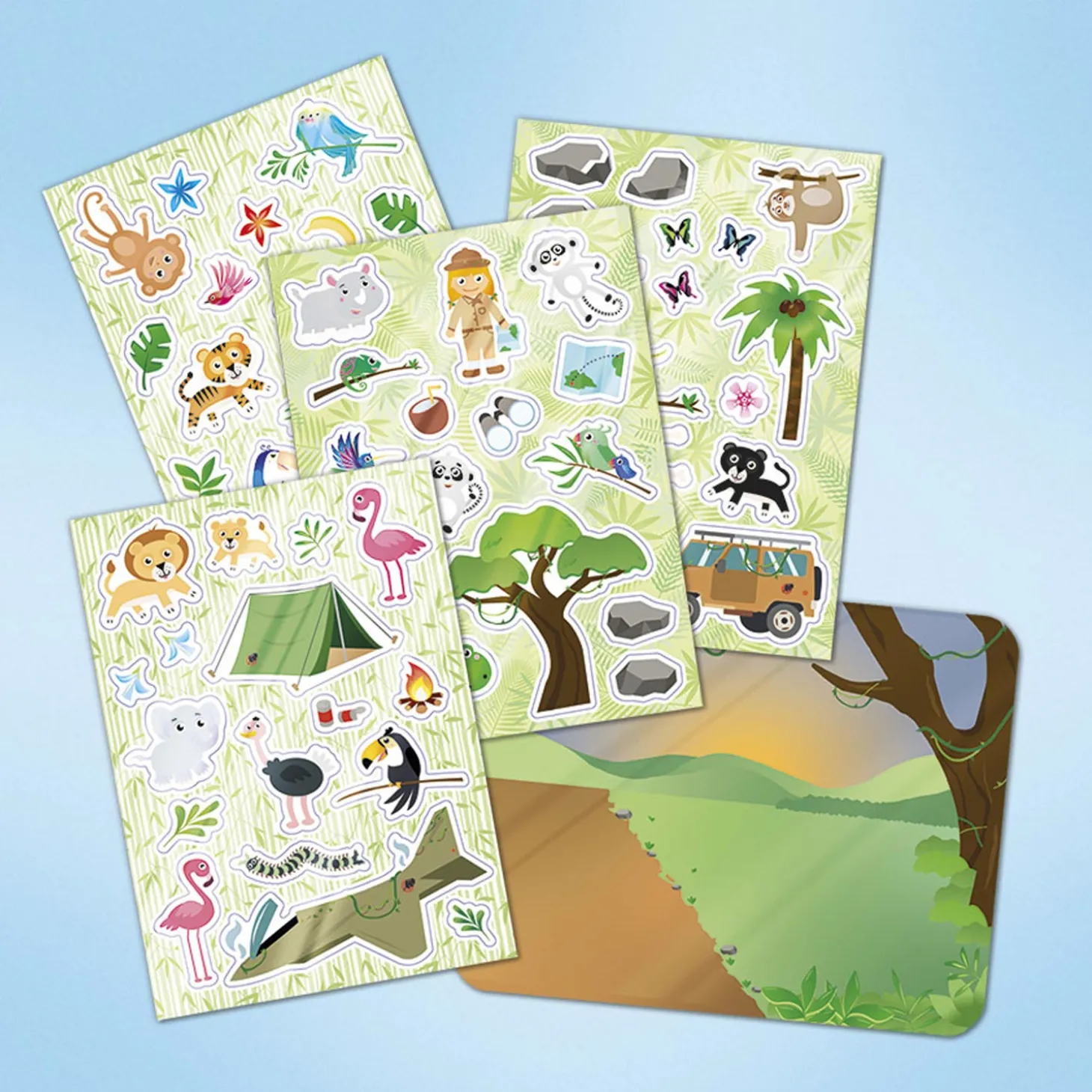Totum Raamstickers Wildlife