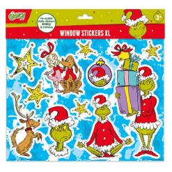 Totum Raamstickers XL Grinch