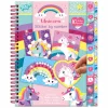 Totum Stickerboek Stickeren op nummer Eenhoorn