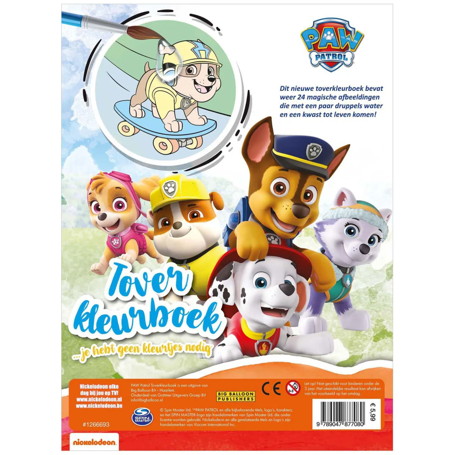 Toverkleurboek van PAW Patrol