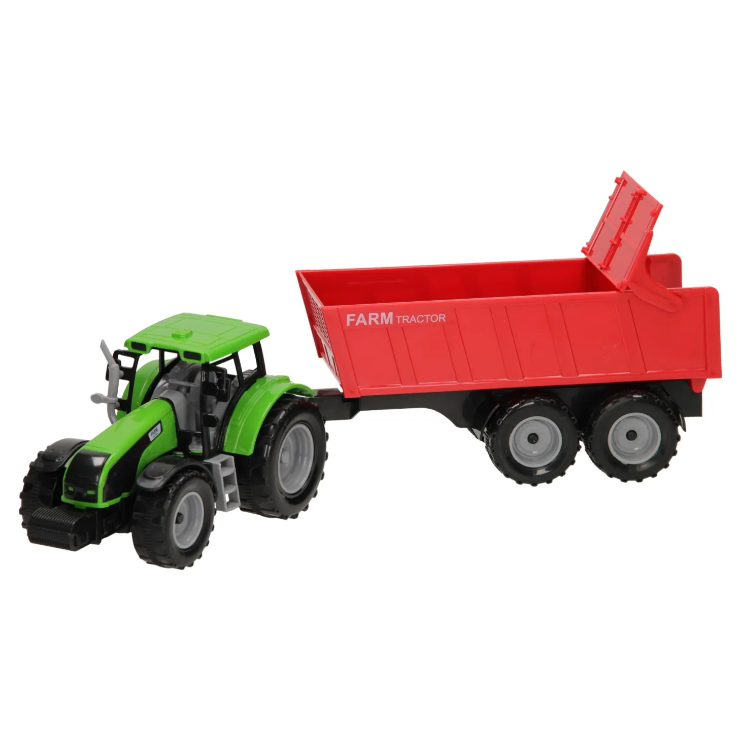 Tractor met Aanhanger 1:32