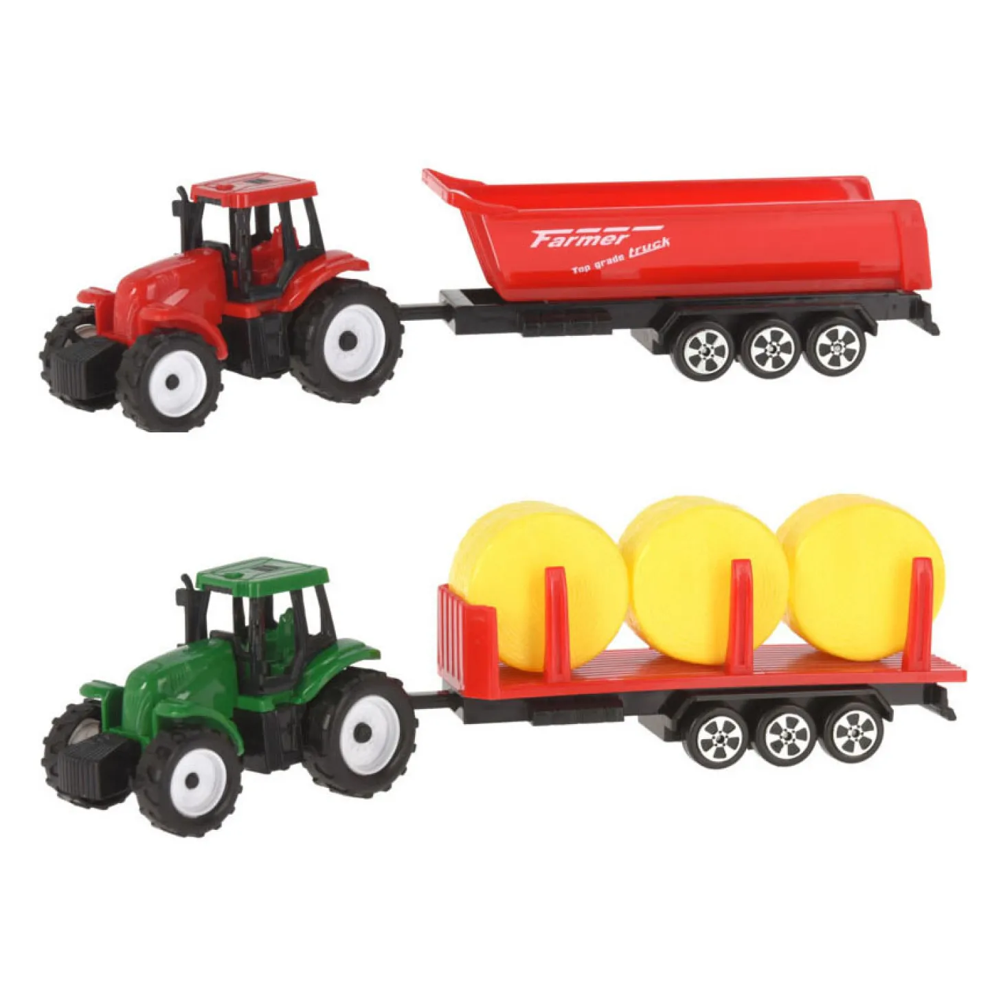 Tractor met Aanhanger, 20,5cm
