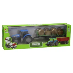 Tractor met Balenwagen 1:32