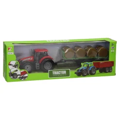 Tractor met Balenwagen 1:32