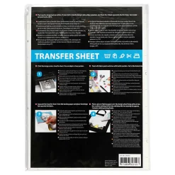 Transfer Vellen Wit, 3 Vellen