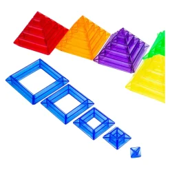 Transparante Piramidevormen - 30dlg