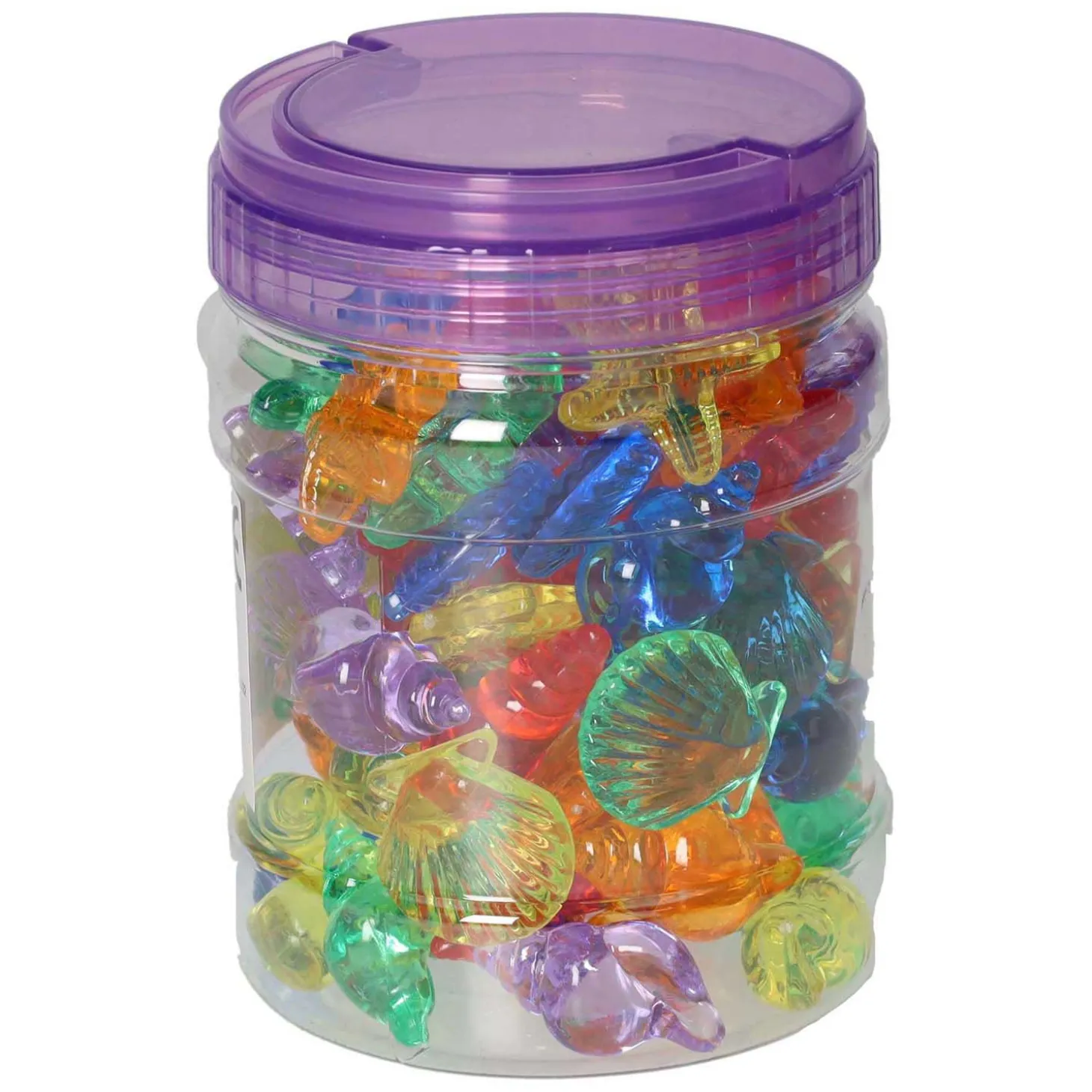 Transparante Schelpenfiguren - 72dlg