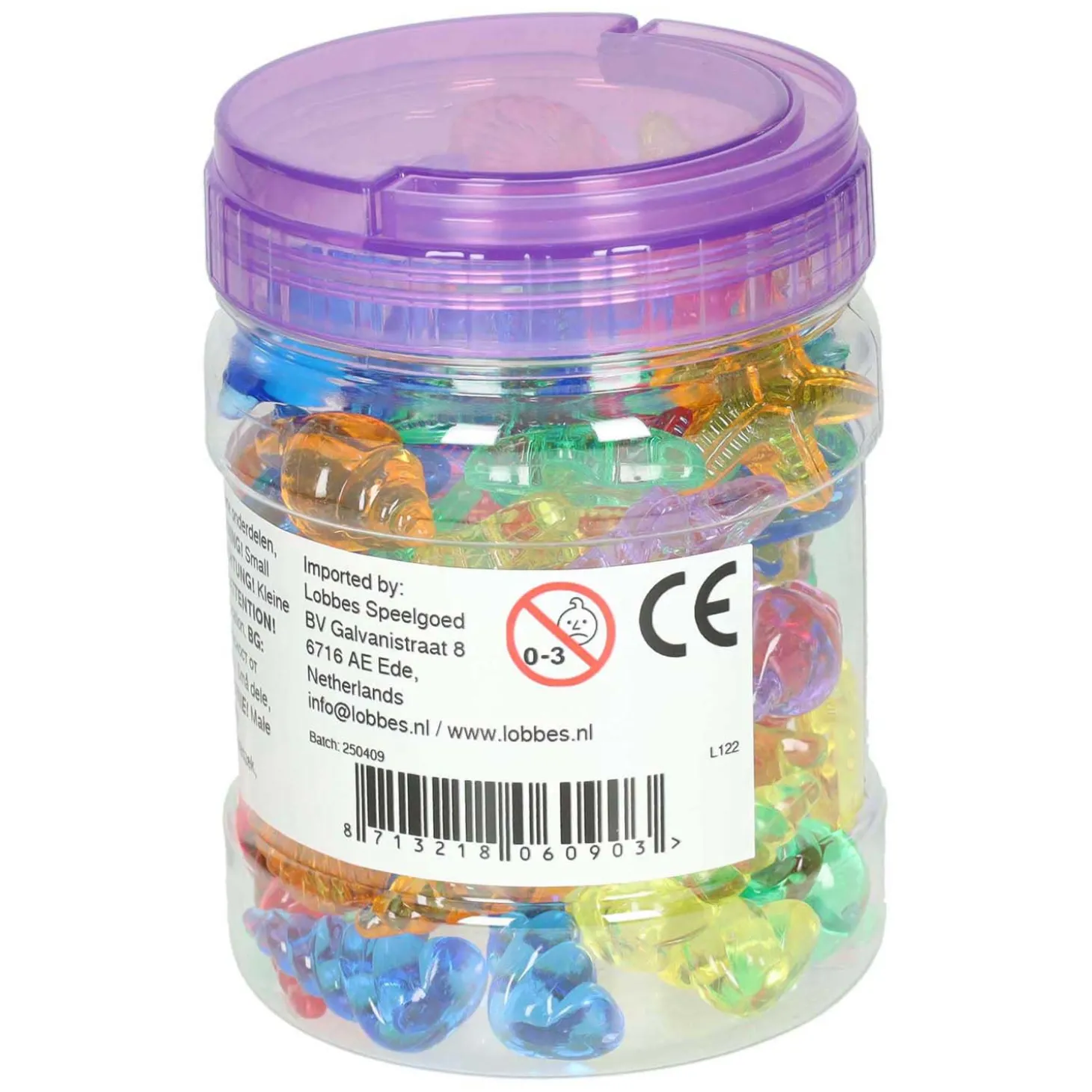 Transparante Schelpenfiguren - 72dlg