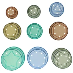 Transparante Stapelbeker - 9dlg.