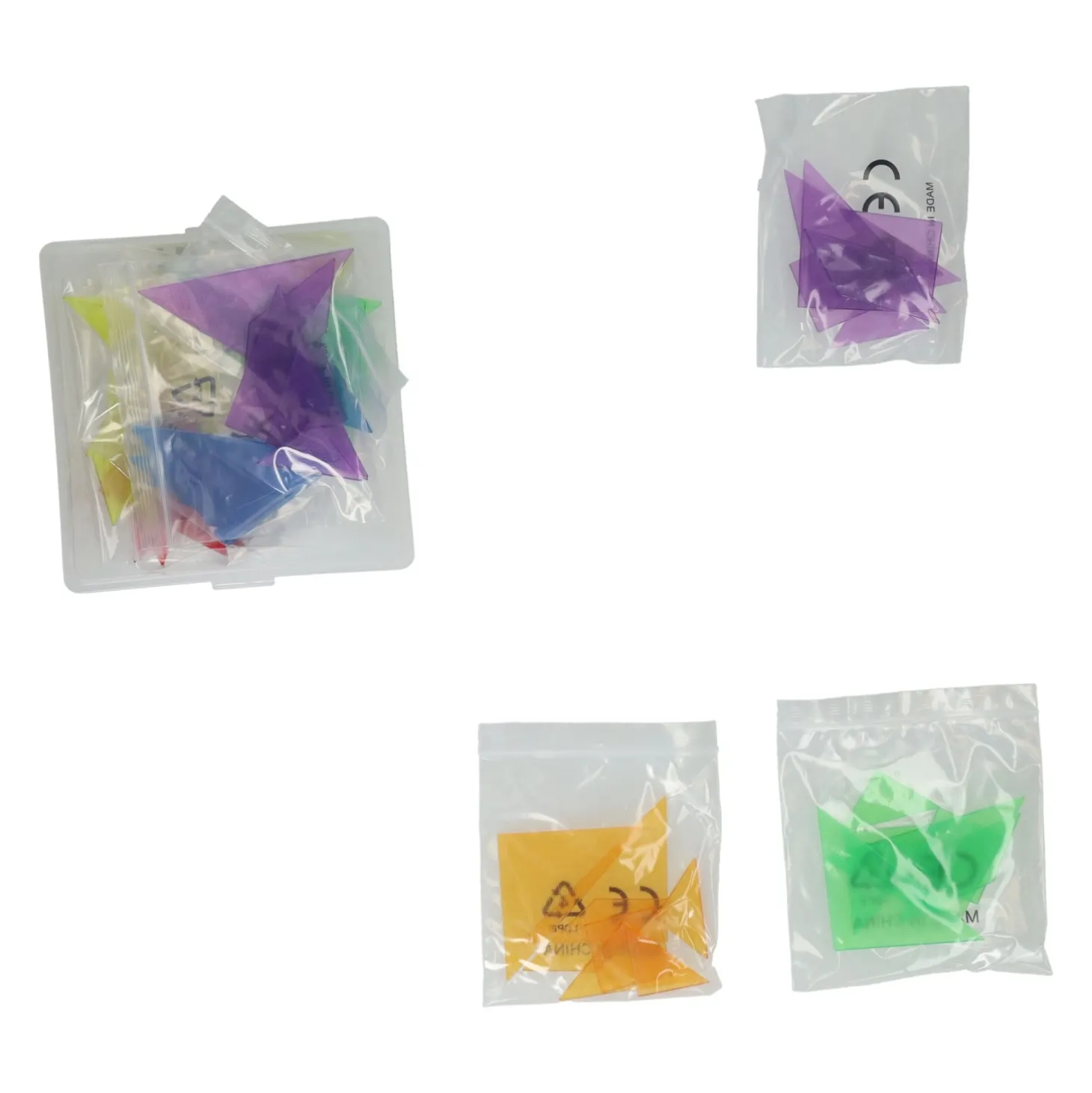 Transparante Tangrams - 84dlg.