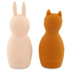 Trixie Badspeelgoed Squeezy Dieren  - Mrs. Rabbit & Mr. Fox