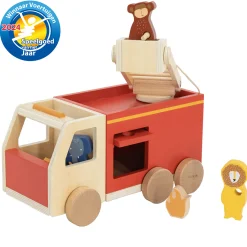 Trixie Houten Dieren Brandweerwagen