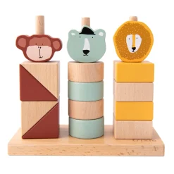 Trixie Houten Dieren Stapelblokken, 15dlg.