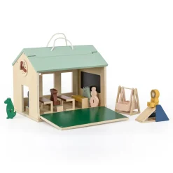 Trixie Houten School met Accessoires