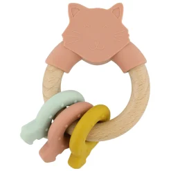 Trixie Houten Siliconen Activiviteitenring  - Mrs. Cat
