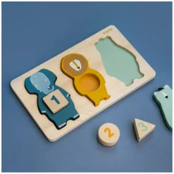 Trixie Houten Telpuzzel Dieren, 6st.