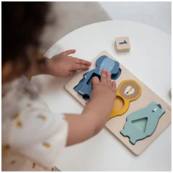 Trixie Houten Telpuzzel Dieren, 6st.