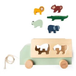Trixie Houten Vormenstoof Dierentruck, 6dlg.