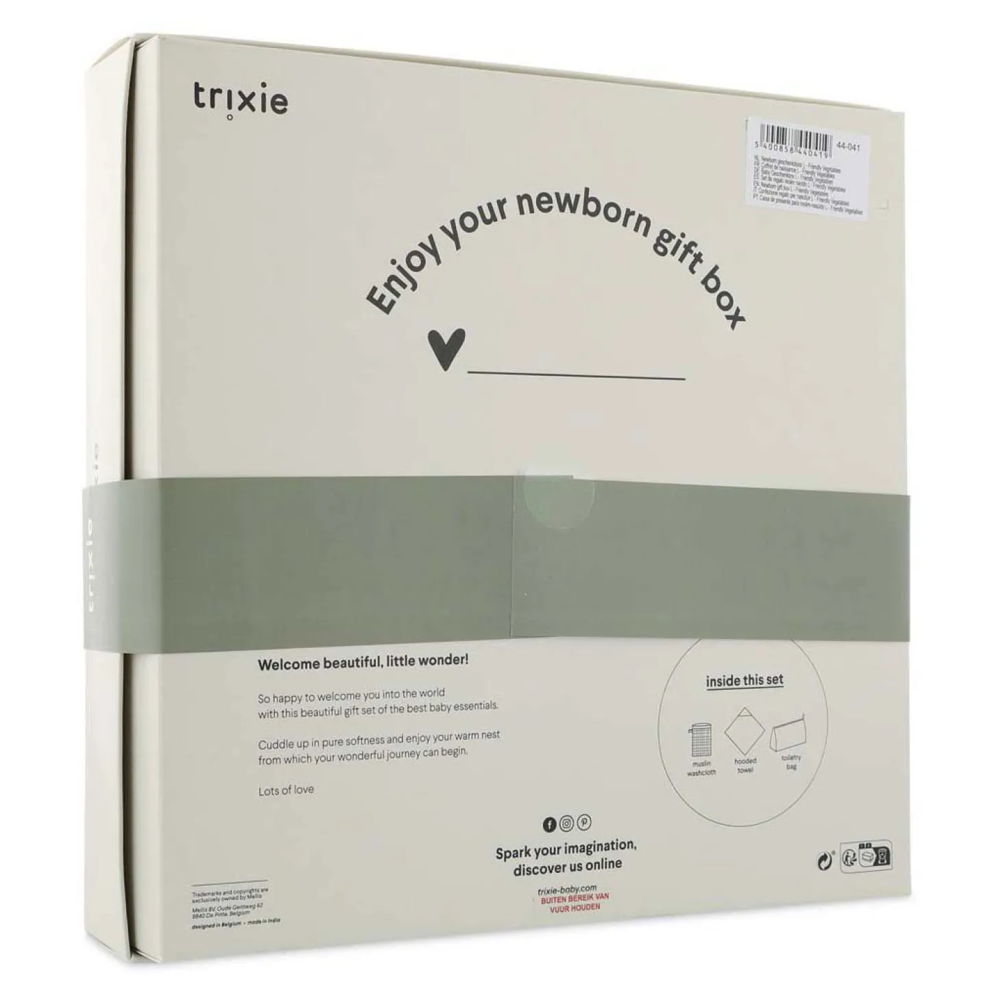 Trixie Newborn Geschenkdoos L - Friendly Vegetables