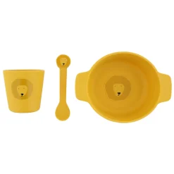 Trixie Siliconen Baby Eetset - Mr. Lion