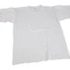 T-shirt Wit met Ronde Hals Katoen, Maat M