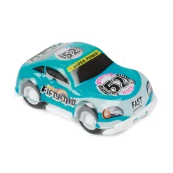 Turbo Racers Mini Rally Pull-backauto's, 9st.