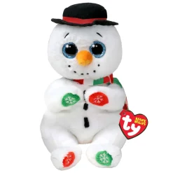 Ty Beanie Bellies Christmas Snowman Weaterby, 15cm