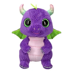 Ty Beanie Boo Daphne Purple Dino, 15cm
