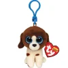 Ty Beanie Boo's Clip Muddles Dog, 7cm