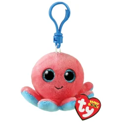 Ty Beanie Boo's Clip Sheldon Octopus, 7cm