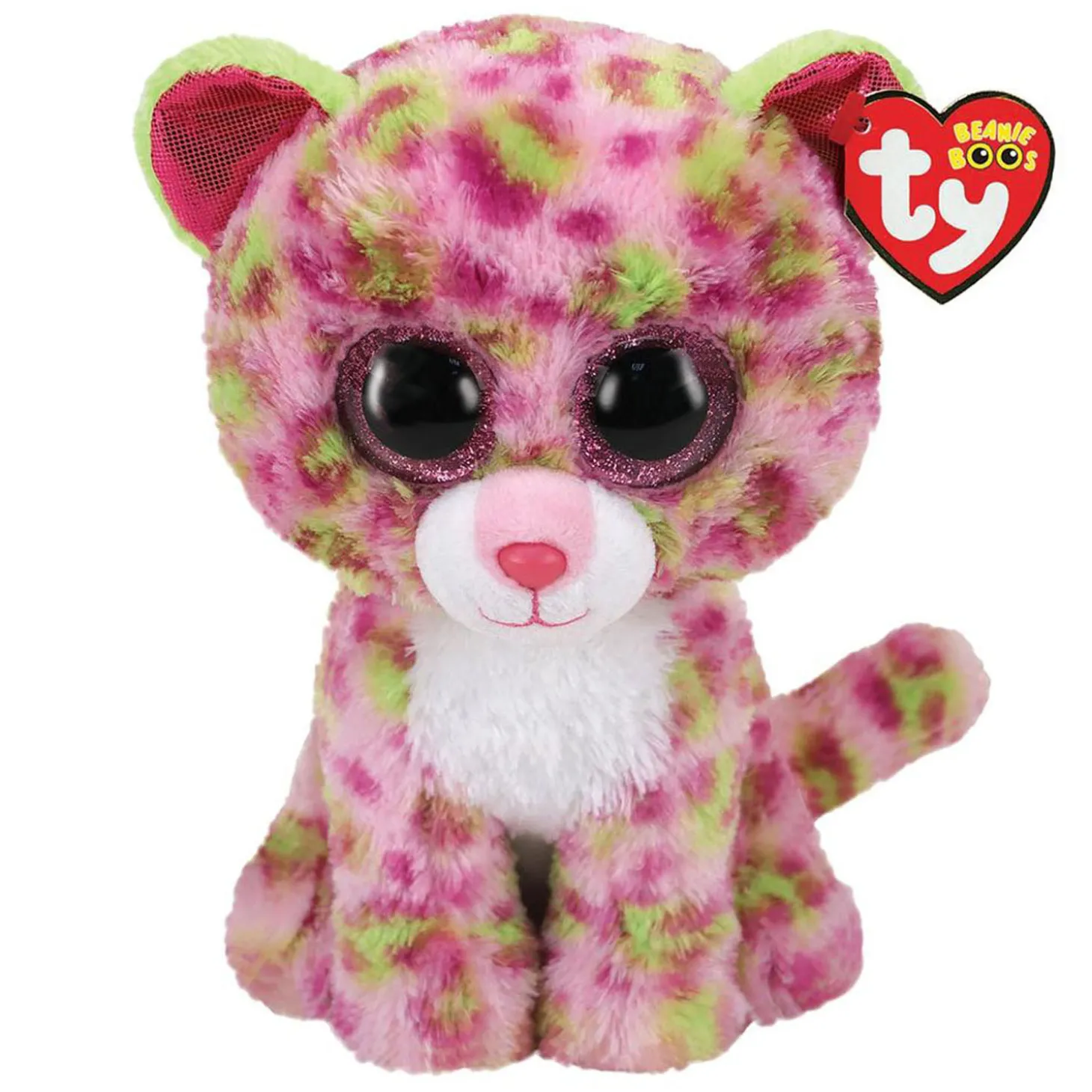 Ty Beanie Buddy Lainey Leopard, 24cm