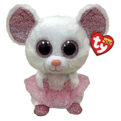 Ty Beanie Buddy Nina Mouse, 24cm