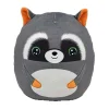 Ty Squish a Boo Sneaky Grey Raccoon, 20cm