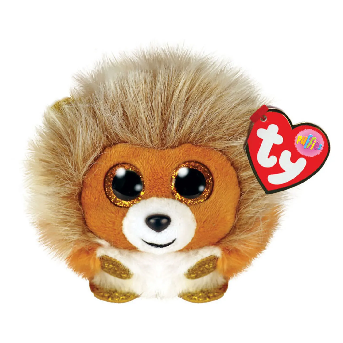Ty Teeny Puffies Ceasar Tan Lion, 10cm
