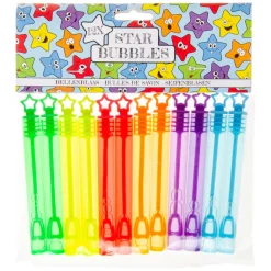 Uitdeelbellenblaasjes Ster, 12st.