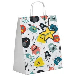 Uitdeelzakjes Monster Bash, 6st.