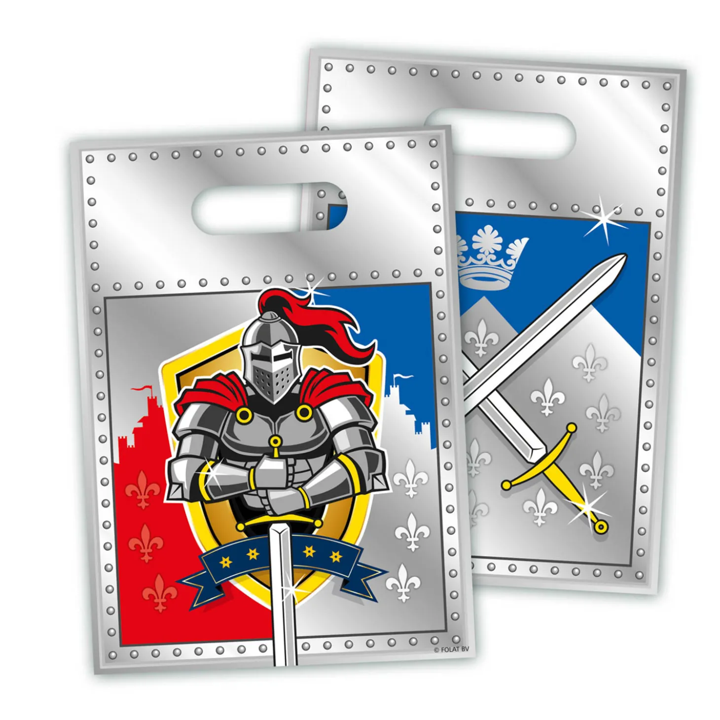 Uitdeelzakjes Ridders, 8st.